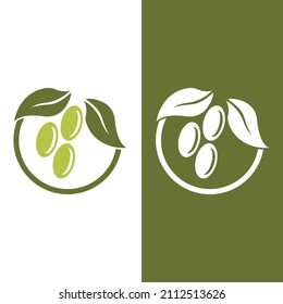 olive icon vector illustration design template