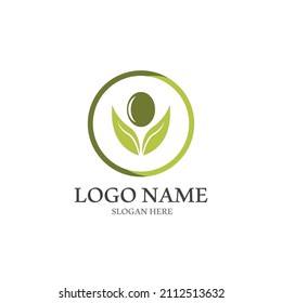 olive icon vector illustration design template