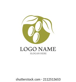 olive icon vector illustration design template