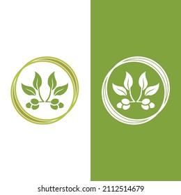 olive icon vector illustration design template