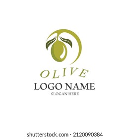 olive icon vector illustration design template