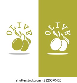 olive icon vector illustration design template