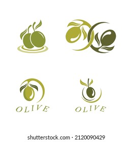 Vektorgrafik-Design mit Olivenzeichen