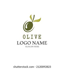 olive icon vector illustration design template