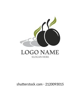 olive icon vector illustration design template