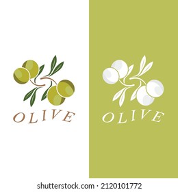 olive icon vector illustration design template