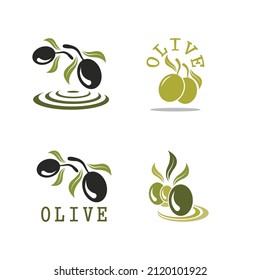 olive icon vector illustration design template