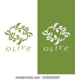 olive icon vector illustration design template