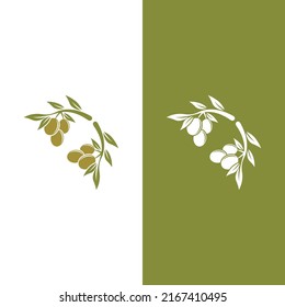 olive icon vector illustration design template