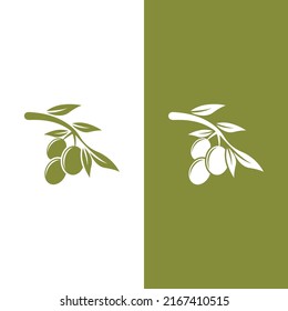 olive icon vector illustration design template