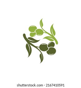 olive icon vector illustration design template