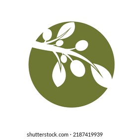 olive icon vector illustration design template