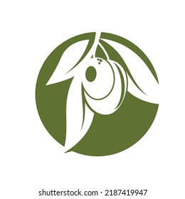 olive icon vector illustration design template