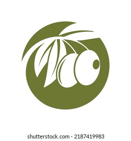 olive icon vector illustration design template