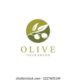 olive icon vector illustration design template