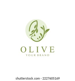 olive icon vector illustration design template