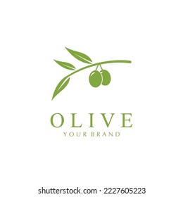 olive icon vector illustration design template