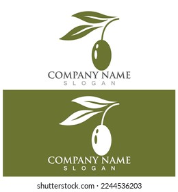olive icon vector illustration design template