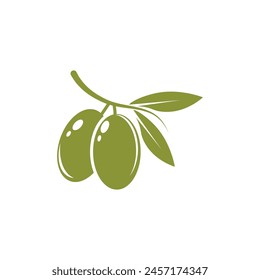 olive icon vector illustration design template