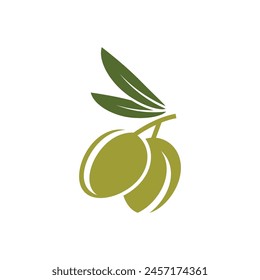 olive icon vector illustration design template