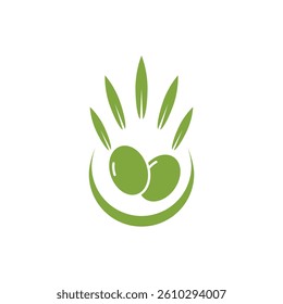 olive icon vector illustration design template