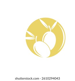 olive icon vector illustration design template