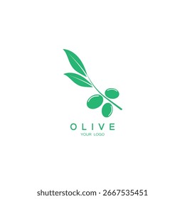 olive icon vector illustration design template