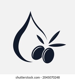 olive illustration of vector template