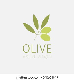 Olive label.