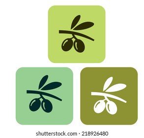 Olive label icons