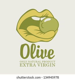 Olive in the language of the mouth