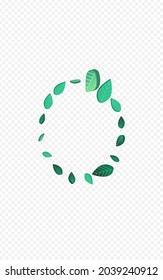 Olive Leaves Abstract Vector Transparent Background Illustration. Swirl Leaf Poster. Lime Foliage Nature Brochure. Greens Tree Backdrop.
