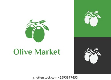 Olive  logo Design, Logo Design graphic Conception, logo icon template graphic art, vector illustration design.