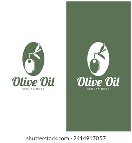 olive logo  olive oil  simple design  vector design