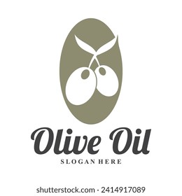 olive logo  olive oil  simple design  vector design