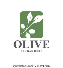 olive logo  olive oil  simple design  vector design