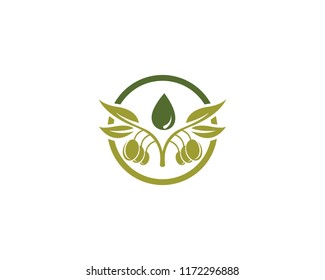 olive logo template