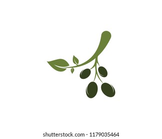 olive logo template