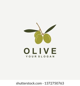 olive logo template