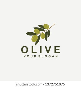 olive logo template