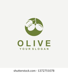 olive logo template