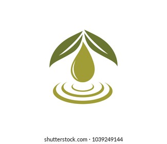 olive logo template vector design