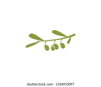 olive logo template vector design