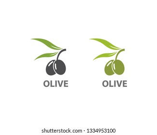 olive logo template vector design