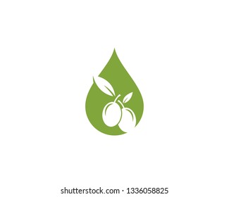 olive logo template vector design