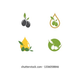olive logo template vector design