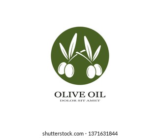 olive logo template vector design - Vector