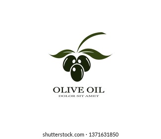 olive logo template vector design - Vector