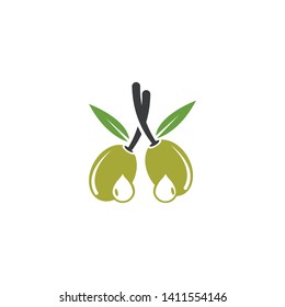 Olive logo template vector design