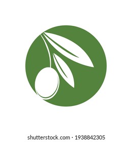 olive logo template vector design
